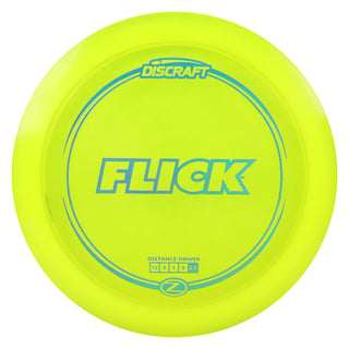 Discraft Disc Golf Z Line Flick Distance Driver 12/3/1/5 DayGlo/Blue Holo 155-159g