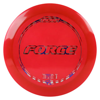 Discraft Disc Golf Z Line Force Distance Driver 12/5/0/3 Red/USA 170-172g