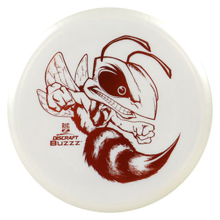 Discraft Disc Golf Big Z Buzzz Midrange Disc 5/4/-1/1 White/Orange 175-176g