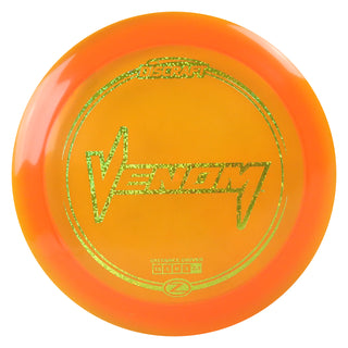 Discraft Disc Golf Z Line Venom Distance Driver 13/5/0/3 Orange/Gold Shimmer 164-166g