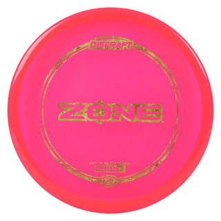 Discraft Disc Golf Z Line Zone Putter 4/3/0/3 Hot Pink/Gold Stars 173g