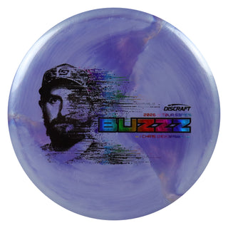 Discraft Disc Golf 2026 Chris Dickerson Tour Series Buzzz Purple/Rainbow 177-180g