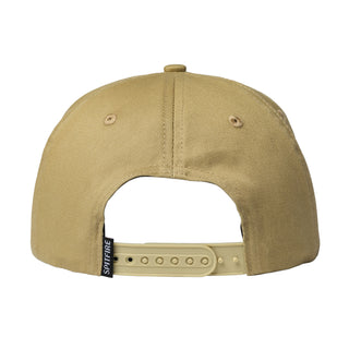 Spitfire Skateboard Wheels Hat Bighead Snapback Tan/Red