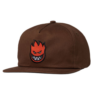 Spitfire Skateboard Wheels Hat Bighead Fill Snapback Brown/Red