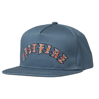 Spitfire Skateboard Wheels Hat Old E Arch Snapback Blue/Red
