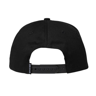 Spitfire Skateboard Wheels Hat Hellhounds Script Patch Snapback Black/Yellow