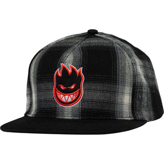 Spitfire Wheels Hat Bighead Fill Snapback Plaid
