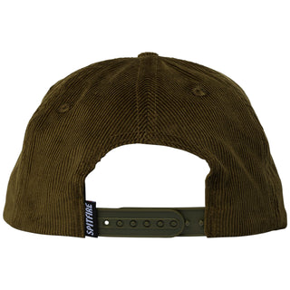 Spitfire Wheels Hat Bighead Snapback Brown/Gold