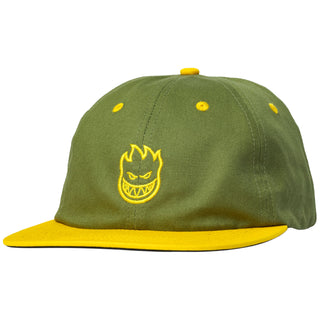 Spitfire Wheels Hat Lil Bighead Strapback Olive/Gold