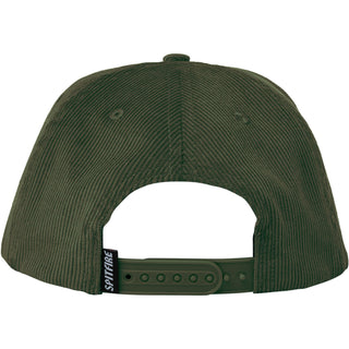 Spitfire Wheels Hat Demonseed Script Snapback Green