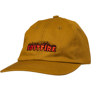 Spitfire Wheels Hat Lil Demonseed Script Snapback Tan