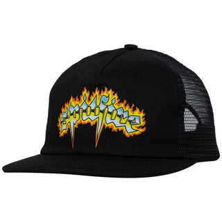 Spitfire Wheels Hat Chrome Venom Snapback Black