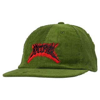 Spitfire Wheels Hat Flame Out Strapback Olive/Red/Black