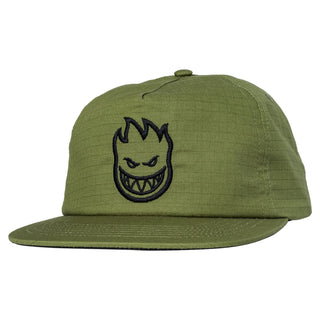 Spitfire Wheels Hat Bighead Snapback Olive(Ripstop)/Black