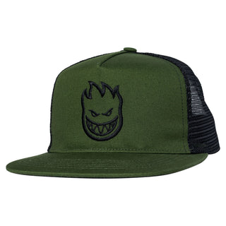 Spitfire Wheels Hat Bighead Snapback Olive(Twill)/Black(Mesh)