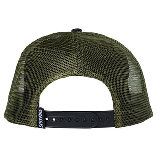 Spitfire Wheels Hat Bighead Fill Snapback Black/Olive