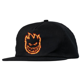 Spitfire Wheels Hat Charred Remains 5-Panel Snapback Black