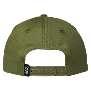 Anti Hero Skateboards Hat Basic Pigeon Snapback Moss