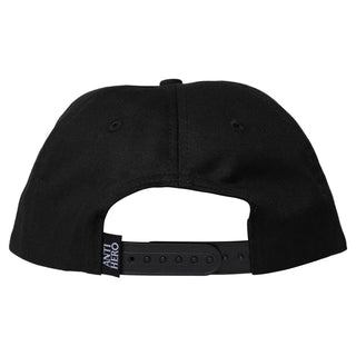 Anti Hero Skateboards Hat Basic Pigeon Snapback Black/Gold
