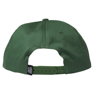 Anti Hero Skateboards Hat Grimple Snapback Dark Green