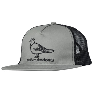 Anti Hero Skateboards Hat Basic Pigeon Snapback Sliver/Black