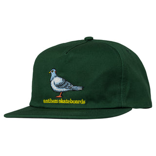 Anti Hero Skateboards Hat Lil Pigeon Snap-back Forest Green