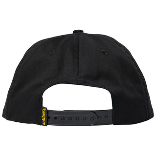 Anti Hero Skateboards Hat Eagle Round Snapback Black/Charcoal