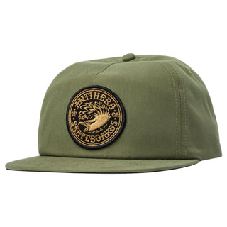 Anti Hero Skateboards Hat Eagle Round Snapback Moss