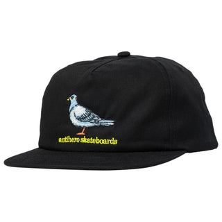 Anti Hero Skateboards Hat Lil Pigeon Snapback Black/Yellow