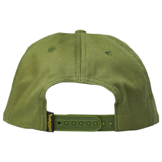 Anti Hero Skateboards Hat Basic Eagle Snapback Olive Yellow