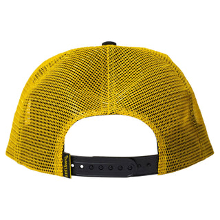 Anti Hero Skateboards Hat Las Patinetas Mesh Snapback Black/Gold