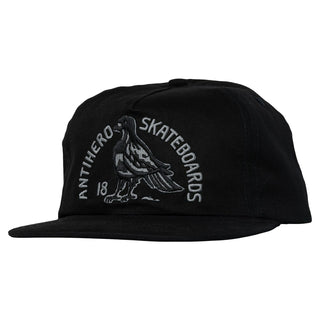 Anti Hero Skateboards Hat Clubhouse Snapback Black