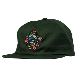 Krooked Skateboards Hat Sweatpants Redux Snapback Olive