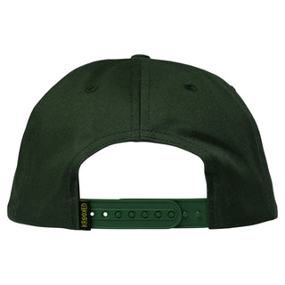 Krooked Skateboards Hat Sweatpants Redux Snapback Olive