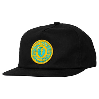 Thunder Trucks Skateboard Hat Charged Grenade Snapback Black