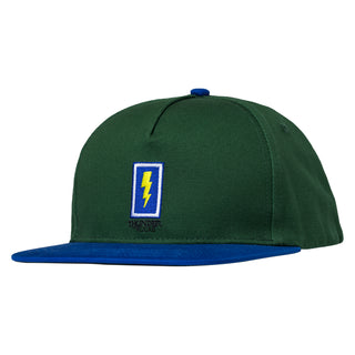 Thunder Trucks Skateboard Hat Boxed Bolt Snapback Dark Green