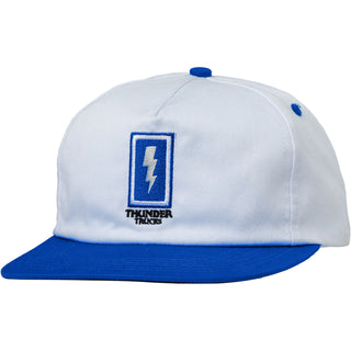 Thunder Trucks Hat Boxed Bolt Snapback White/Blue
