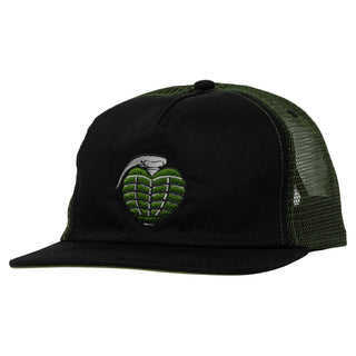 Thunder Trucks Hat OG Grenade Snapback Black/Olive