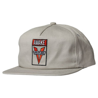 Venture Skateboard Trucks Hat Awake Snapback Silver/Red
