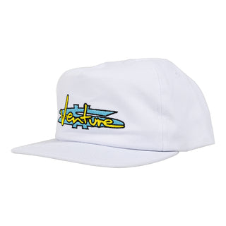 Venture Trucks Hat Paid Snapback White/Blue/Yellow