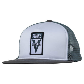 Venture Trucks Hat Awake Snapback White/Light Grey