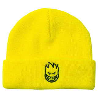 Spitfire Wheels Skateboard Beanie Bighead Cuff Yellow/Black