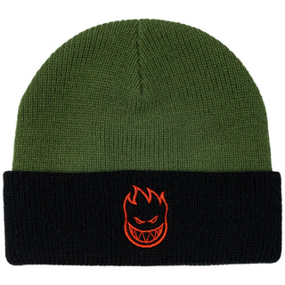 Spitfire Wheels Beanie Bighead Cuff Olive/Black