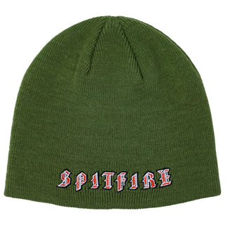 Spitfire Wheels Beanie Old E Cuff Olive