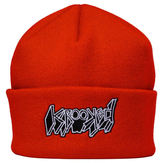 Krooked Skateboards Beanie VW Cuff Red