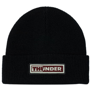 Thunder Trucks Beanie Bolts Patch Black/Maroon
