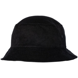 Spitfire Wheels Hat Flame Script Bucket Black