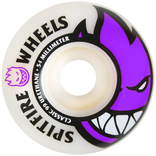Spitfire Skateboard Wheels 54mm Bighead with Bronson Pro G3 Bearings
