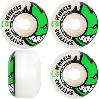 Everybody Skates Skateboard Complete Kings Big Board White 12.3" x 40" with Independent Trucks, Spitfire Wheels