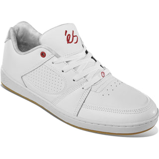 Es Skateboard Shoes Accel Slim White/Silver